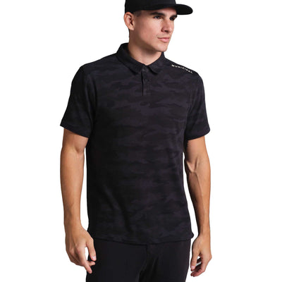 MUNICIPAL Apparel Co Men's Sportcross Polo NGTCM NIGHT CAMO