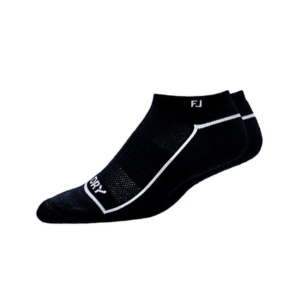 FootJoy Women's ProDRY Low Cut Sock 2025 BLACK/WHITE