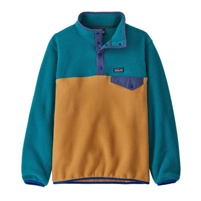 Patagonia Junior's Lightweight Synchilla® Snap-T® Fleece Pullover 2025 DRIED MANGO
