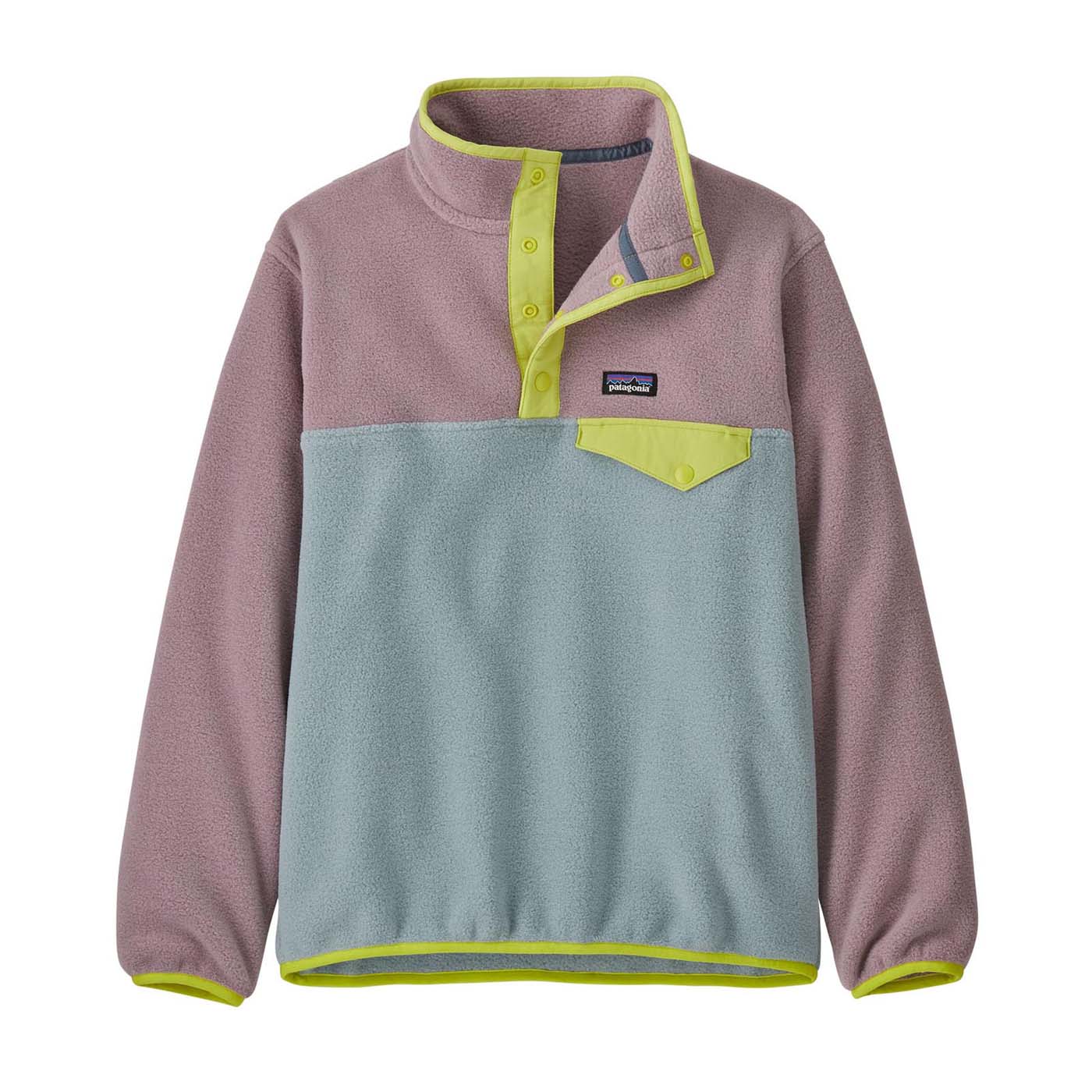 Patagonia Junior's Lightweight Synchilla® Snap-T® Fleece Pullover 2025 THERMAL BLUE