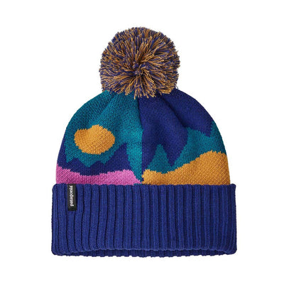 Patagonia Junior's Powder Town Beanie 2026 FABE FRONTERA- PASSAGE BLUE
