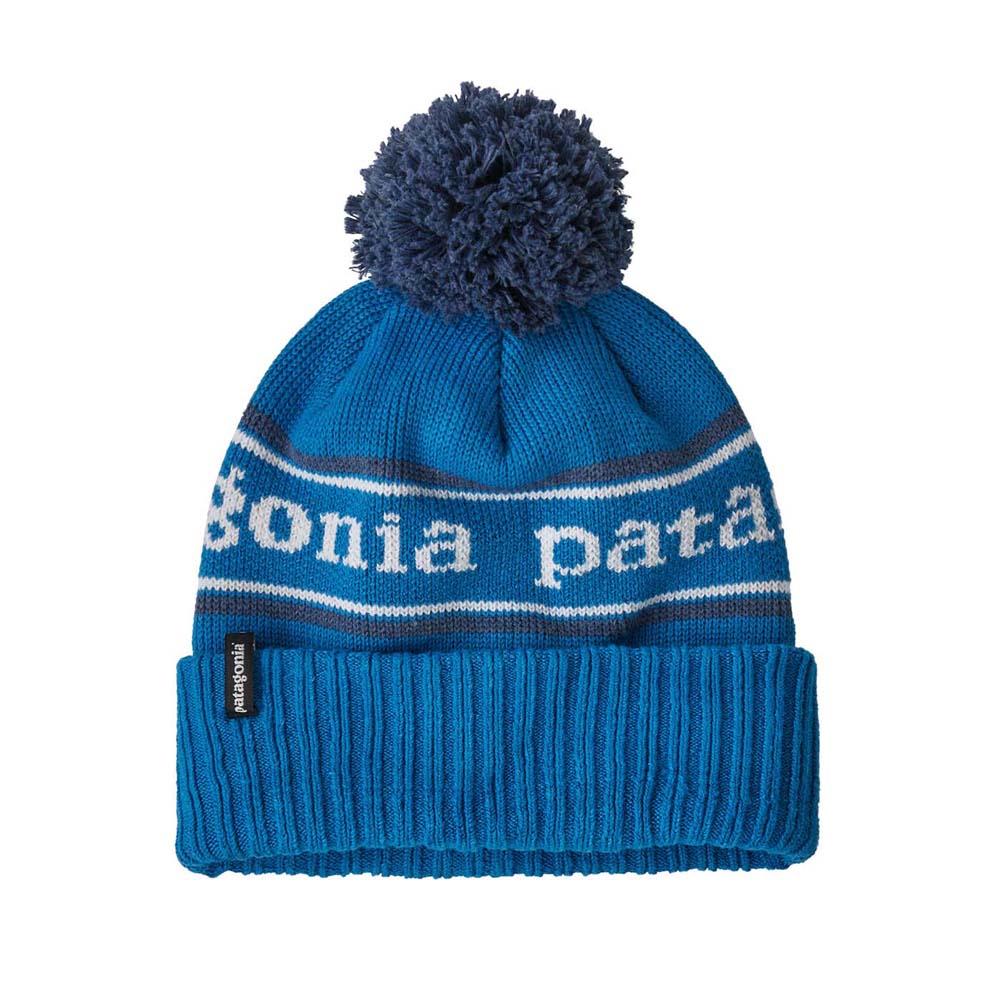 Patagonia Junior's Powder Town Beanie 2026 PSEL PARK STRIPE/ENDLESS BLUE