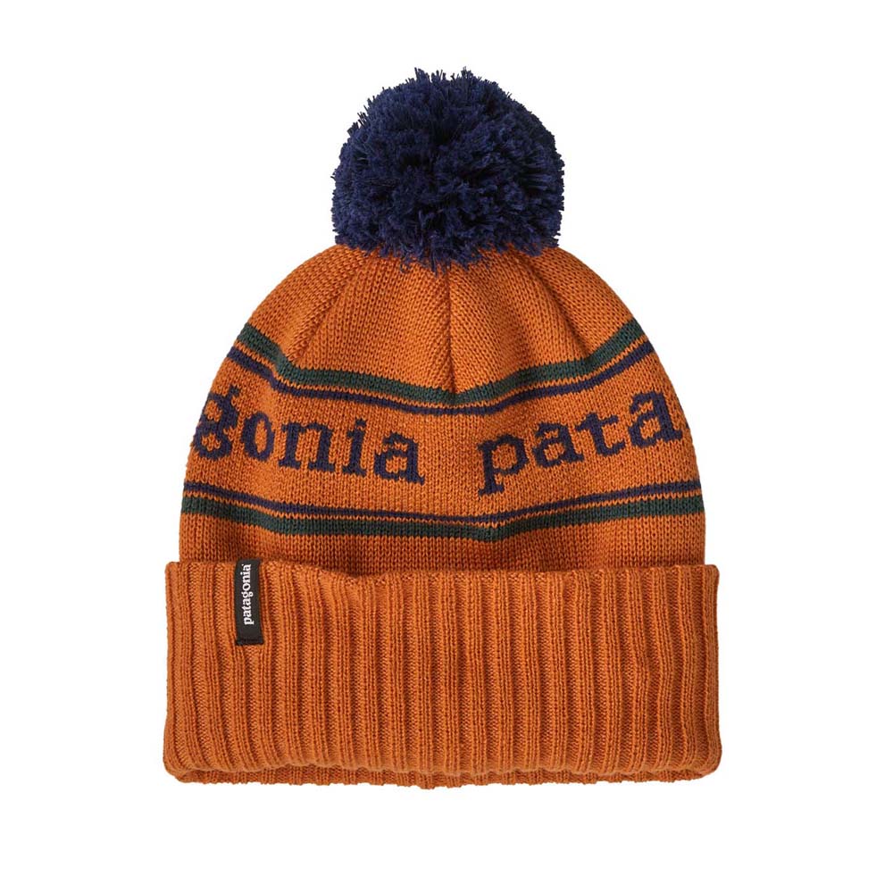 Patagonia Junior's Powder Town Beanie 2026 PSRL PARK STRIPE REDTAIL RIST
