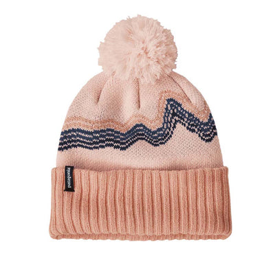 Patagonia Junior's Powder Town Beanie 2026 RMPI RIDGE RISE MALLOW PINK