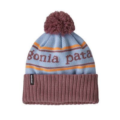 Patagonia Junior's Powder Town Beanie 2026 PSWI PARK STRIPE WISPY GREEN
