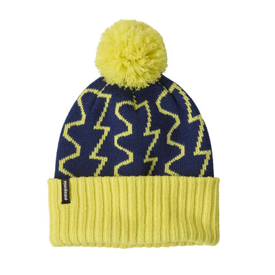 Patagonia Junior's Powder Town Beanie 2026 FTRC FRESH TRACKS/CLEMENT BLUE