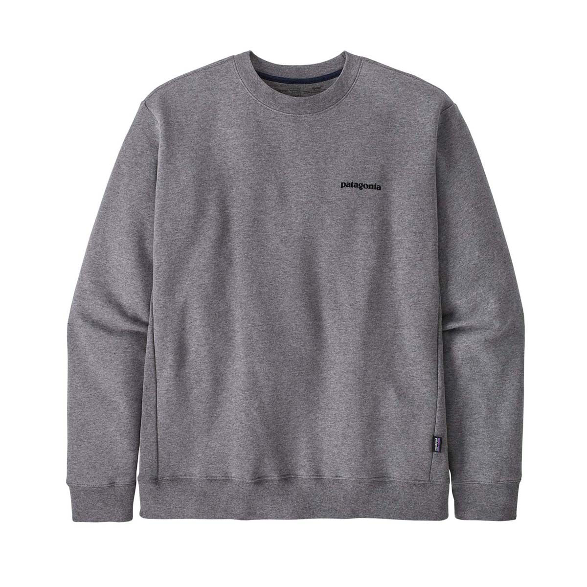 Patagonia P-6 Logo Uprisal Crew Sweatshirt GRAVEL HEATHER