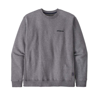 Patagonia P-6 Logo Uprisal Crew Sweatshirt GRAVEL HEATHER