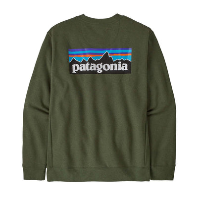 Patagonia P-6 Logo Uprisal Crew Sweatshirt TORREY PINE GREEN