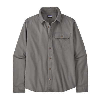 Patagonia Men's Long-Sleeved Lightweight Fjord Flannel Shirt 2025 NOBLE GREY