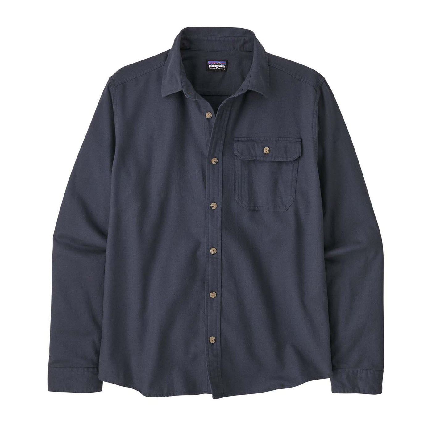 Patagonia Men's Long-Sleeved Lightweight Fjord Flannel Shirt 2025 SMOLDER BLUE