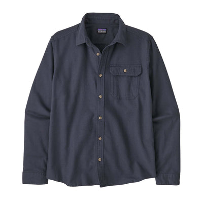 Patagonia Men's Long-Sleeved Lightweight Fjord Flannel Shirt 2025 SMOLDER BLUE
