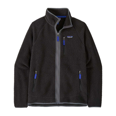 Patagonia Men's Retro Pile Jacket 2025 BFO BLACK/FORGE GREY