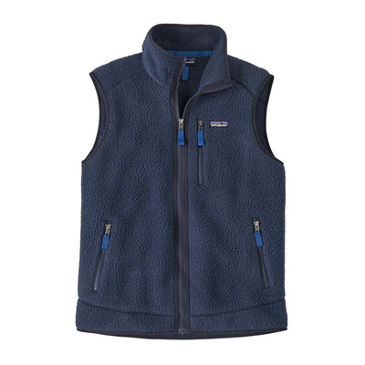 Patagonia Men's Retro Pile Vest 2025 NNSU NEW NAVY/SUNKEN BLUE