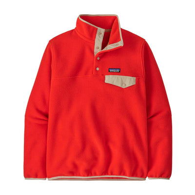 Patagonia Women's Lightweight Synchilla Snap-T Fleece Pullover 2026 SZRD SIZZLE RED