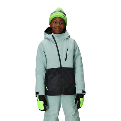 686 Boy's Hydra Insulated Jacket 2026 DMCB DUSTY MARINE COLORBLOCK