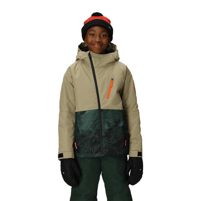 686 Boy's Hydra Insulated Jacket 2026 SAGE COLORBLOCK