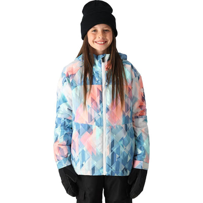 686 Girl's Athena Insulated Jacket 2026 SGAB SEAGLASS ABSTRACT ANGLES