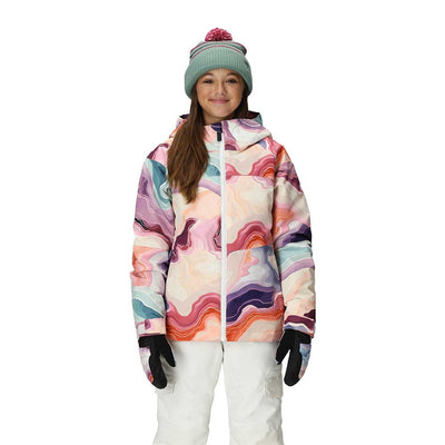686 Girl's Athena Insulated Jacket 2026 SDPT SEDIMENTARY PRINT
