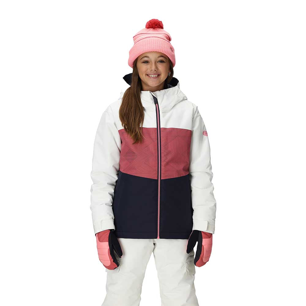686 Girl's Athena Insulated Jacket 2026 ROCB ROSEWOOD COLORBLOCK