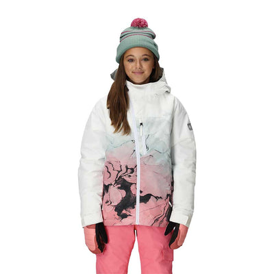 686 Boy's Hydra Insulated Jacket 2026 GERANIUM PINK CLOUDBREAK