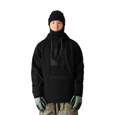 686 Men's Waterproof Hoody 2026 BLACK