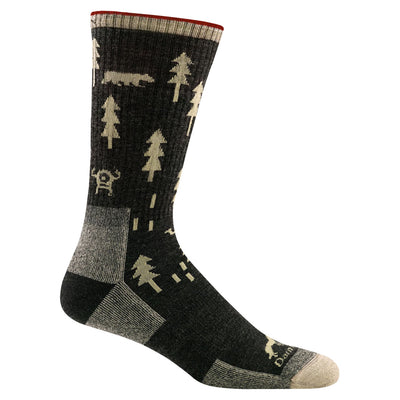 Darn Tough Men's ABC Boot Midweight Hiking Socks With Cushioning 2025 BLACK