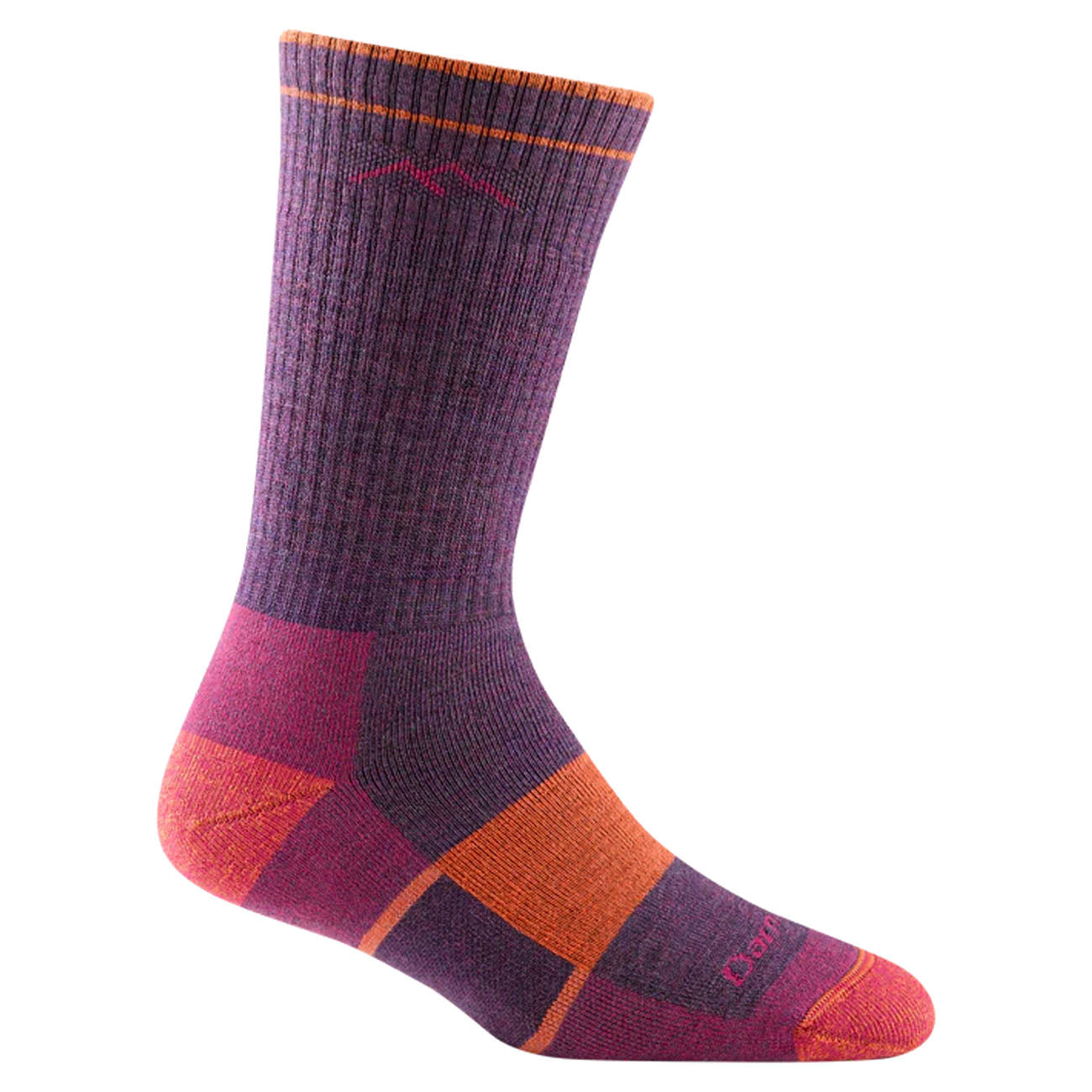 Darn Tough Women's Hiker Boot Full Cushion Midweight Sock 2025 PLUM HEATHER