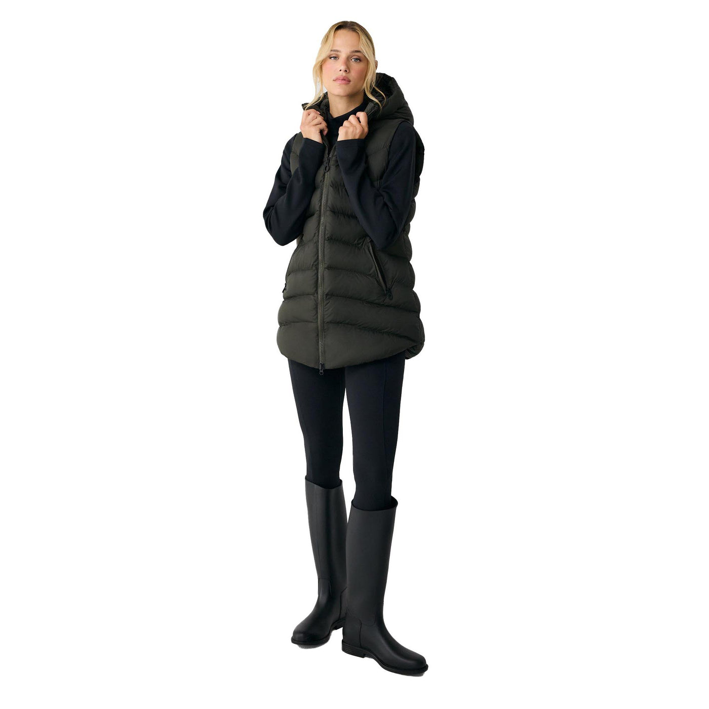 Lole Women's Transition Vest 2025 OLIVE