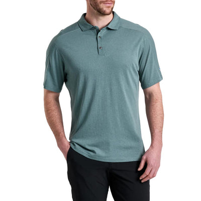 KUHL Men's Brazen KUHLDRY Polo Shirt 2025 BALY BLUE ALLOY