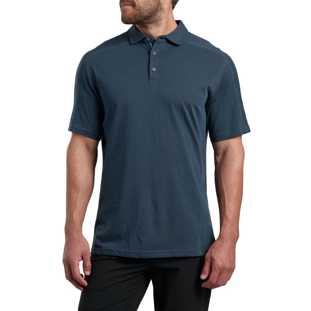 KUHL Men's Brazen KUHLDRY Polo Shirt 2025 PIRATE BLUE