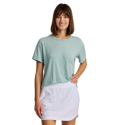Free Fly Women's Elevate Lightweight Tee 2025 OCEAN MIST