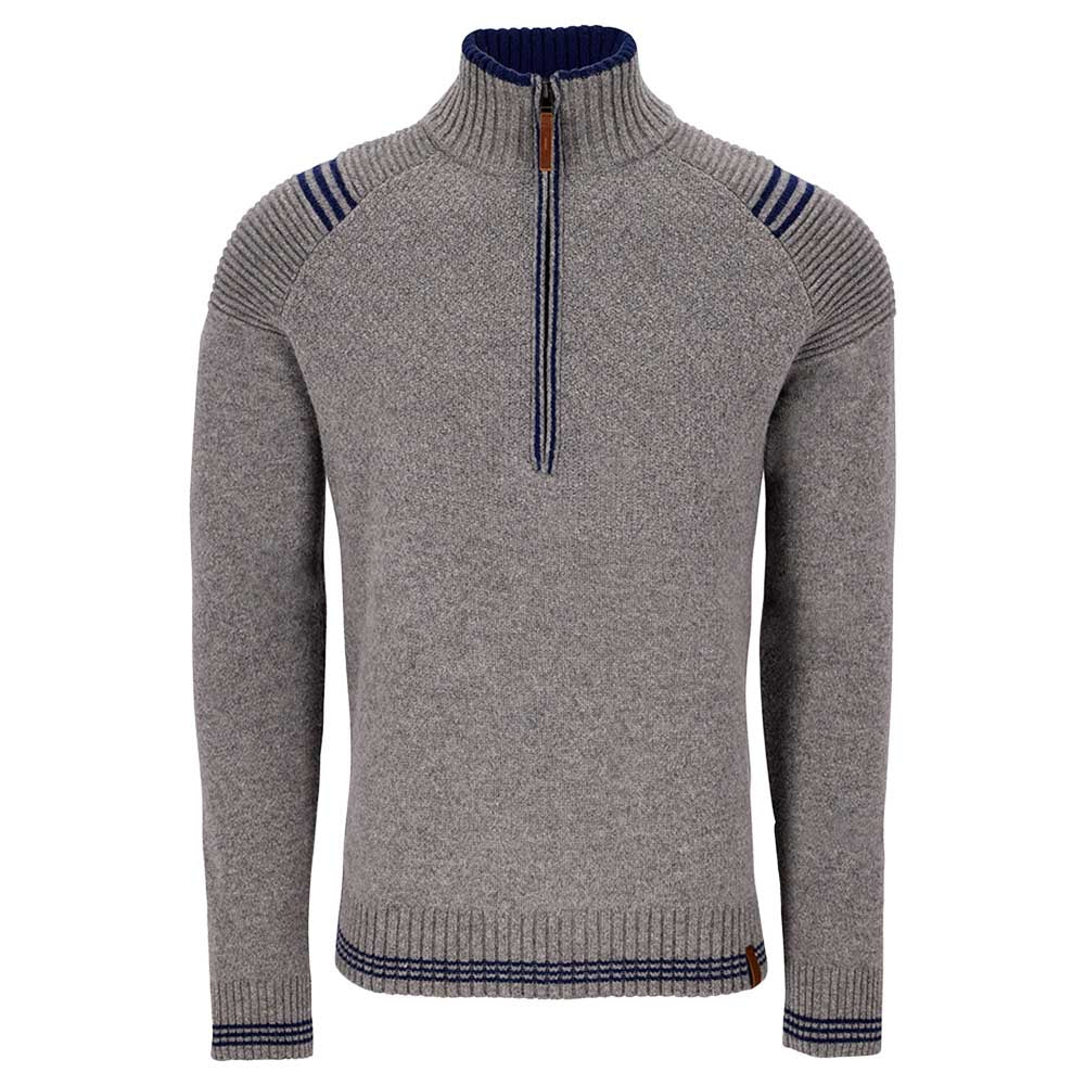 Obermeyer Men's Gambel 1/2 Zip Sweater 2026 STONE