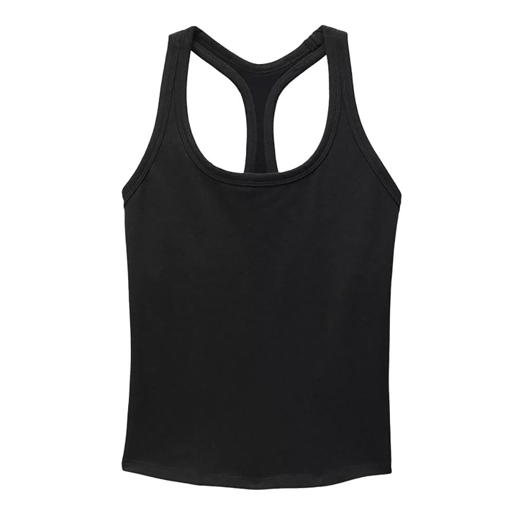 prAna Women’s Heavana Racerback Tank 2025 BLACK HEATHER