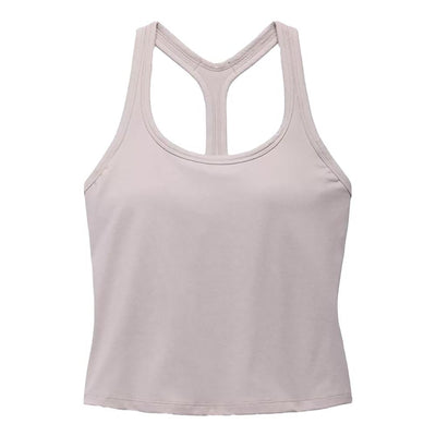prAna Women’s Heavana Racerback Tank 2025 250 ALMOND HEATHER