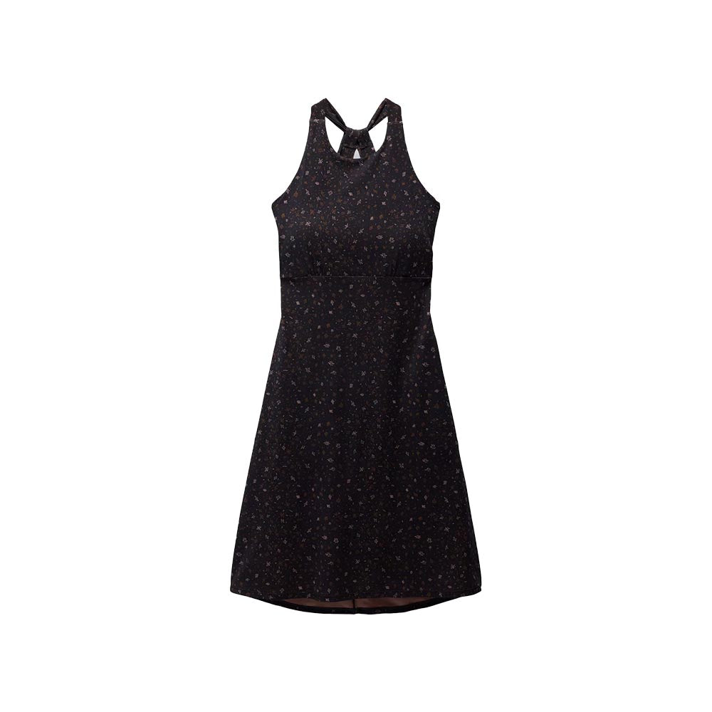 prAna Women's Jewel Lake Summer Dress 2025 001 BLACK SPRINGTIME