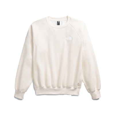 The North Face Men's Evolution Crew Sweatshirt 2025 UBO WHITE DUNE/TNF WHITE