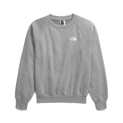 The North Face Men's Evolution Crew Sweatshirt 2025 GAZ TNF MEDIUM GREY HEATHER/WHITE