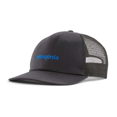 Patagonia Relaxed Trucker Hat 2025 TLIB TEXT LOGO/INK BLACK