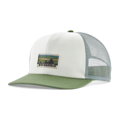 Patagonia Relaxed Trucker Hat 2025 OGLB OG Legacy Label Birch White