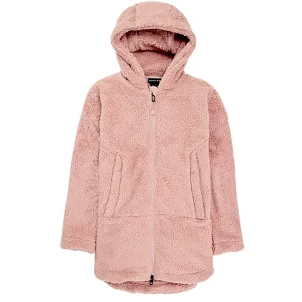 Burton Women's Minxy Hi-Loft Fleece Full-Zip 2024 POWDER BLUSH