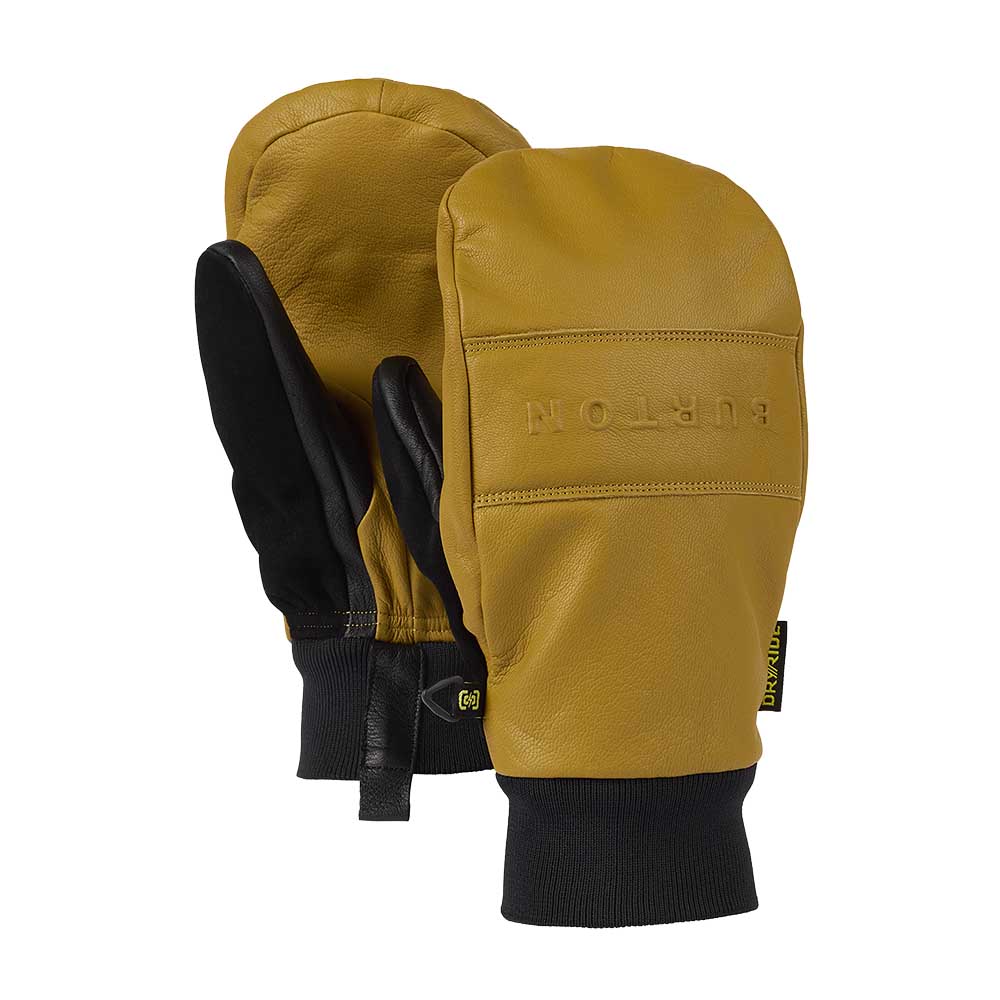 Burton Men's Treeline Leather Mittens 2024 R82 RAWHIDE