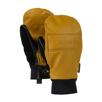 Burton Men's Treeline Leather Mittens 2024 R82 RAWHIDE
