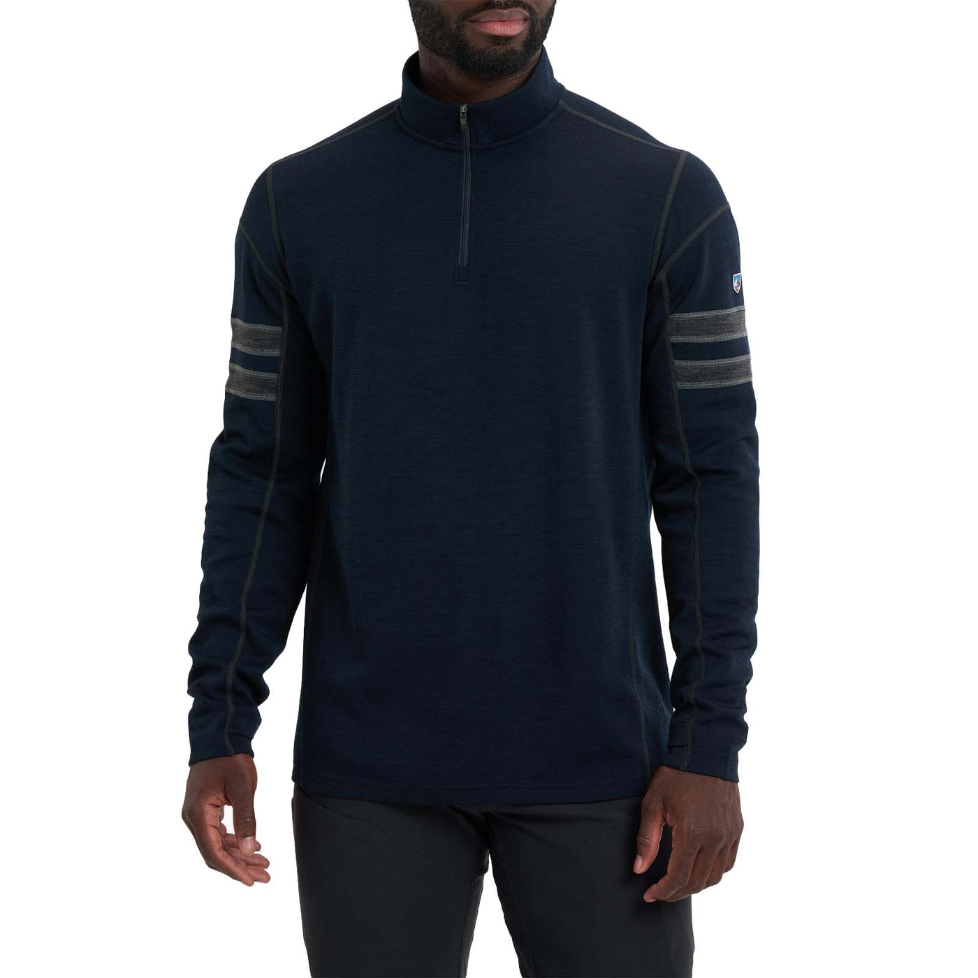 KUHL Men's KUHL Team Merino 1/4 Zip 2026 MUTINY BLUE