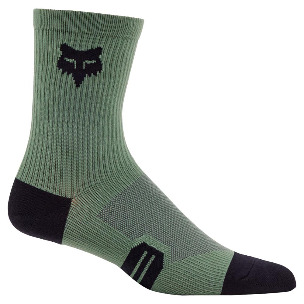 Fox 6in Ranger Socks 2025 HUNTER GREEN