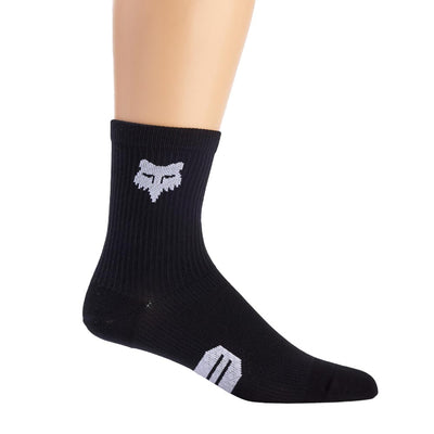 Fox 6in Ranger Socks 2025 BLACK