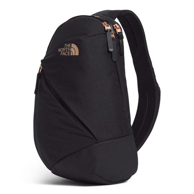 The North Face Women's Isabella Sling Bag 2025 51Y TNF BLACK/LIGHT HEATHER/BURNT CORAL