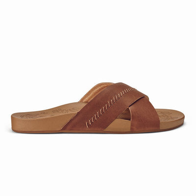OluKai Women's Kipe'a 'Olu Sandals 2025 SAHARA/SAHARA