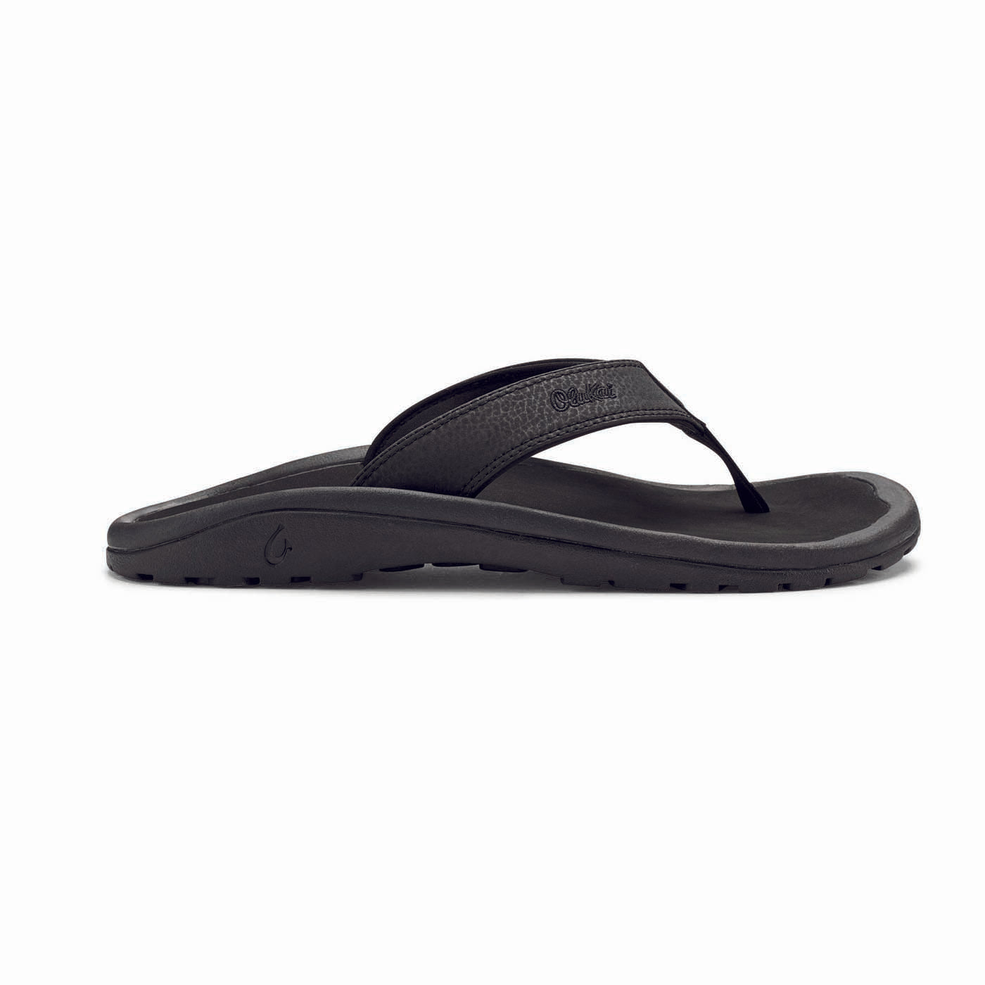 OluKai Men's 'Ohana Sandals 2025 BLACK-BLACK