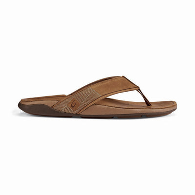 OluKai Men's Tuahine Sandals 2025 TOFFEE